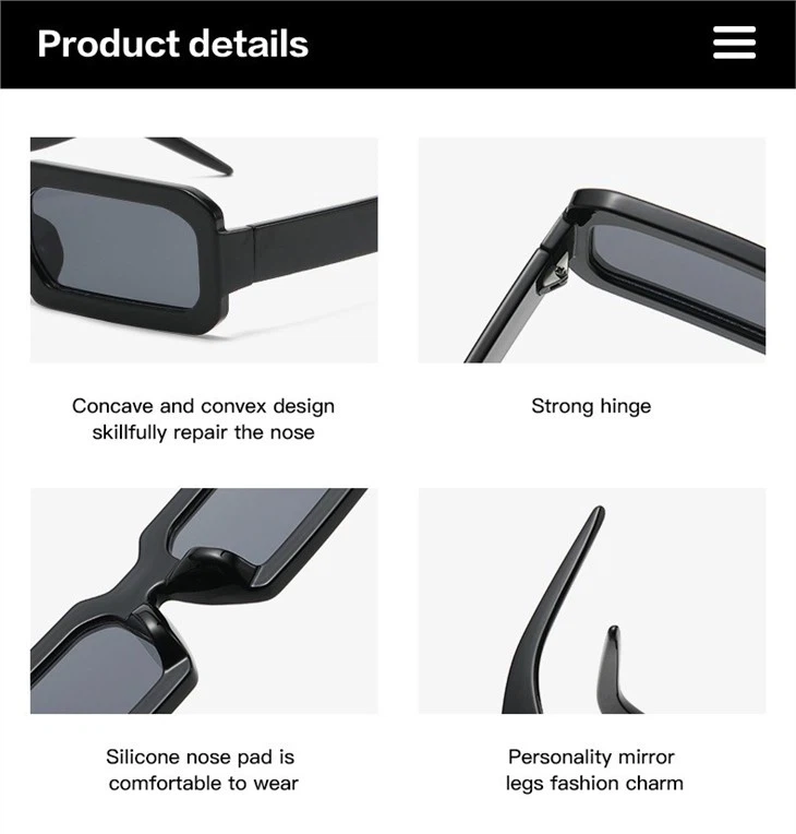 Rectangle Sunglasses For Women